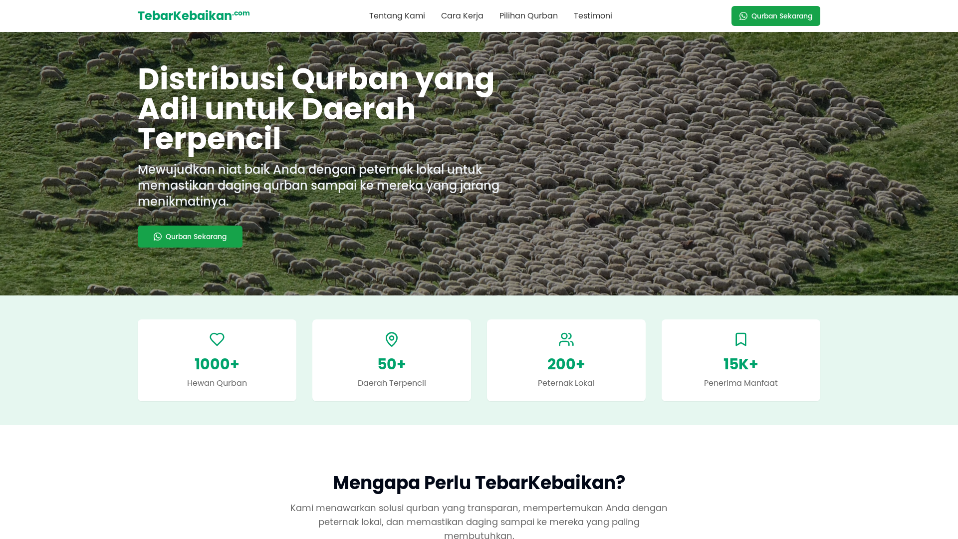 Tebarkebaikan cover