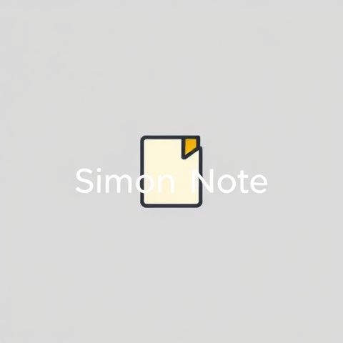 Simon Note cover