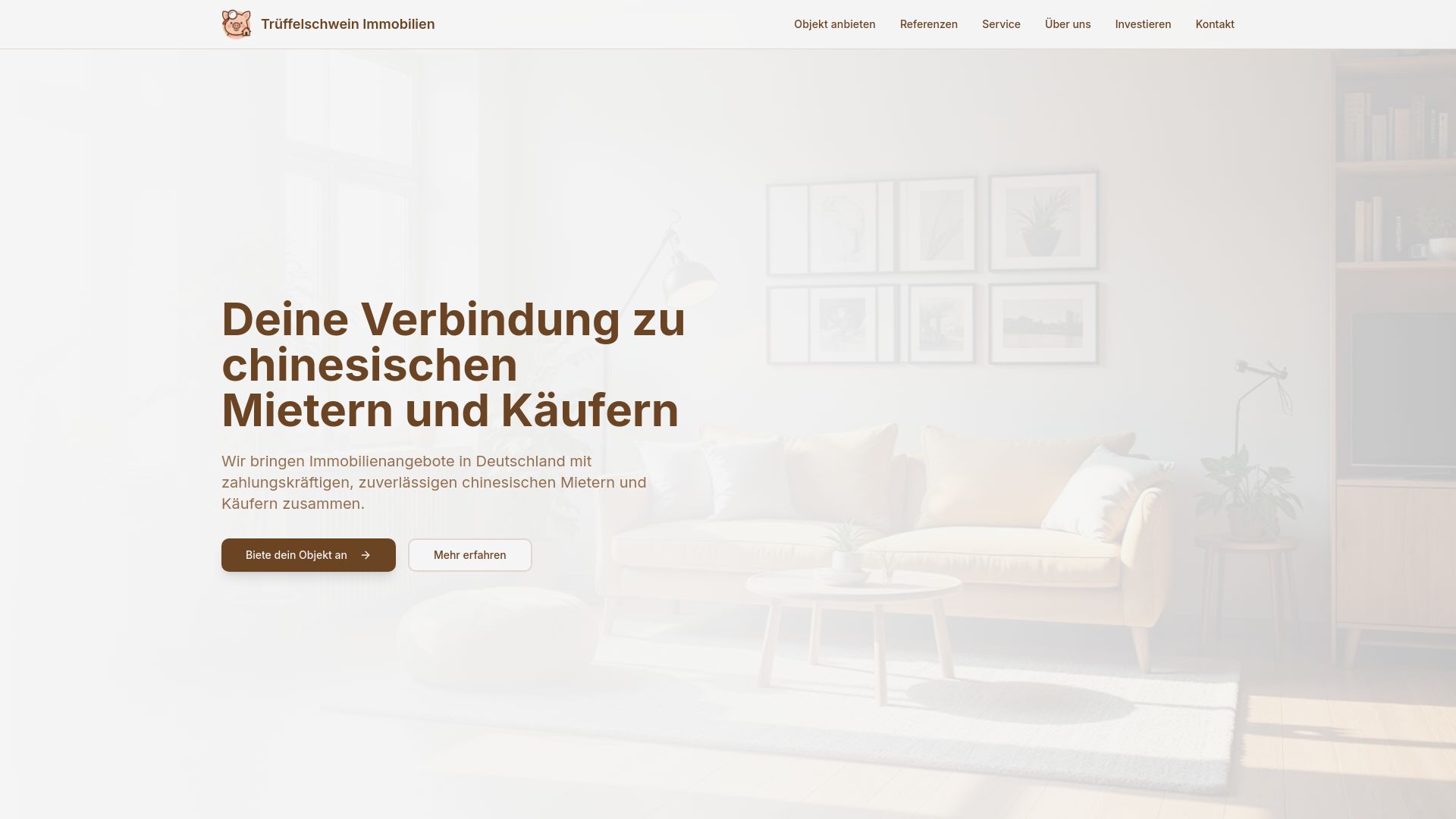Trüffelschwein Immobilien cover