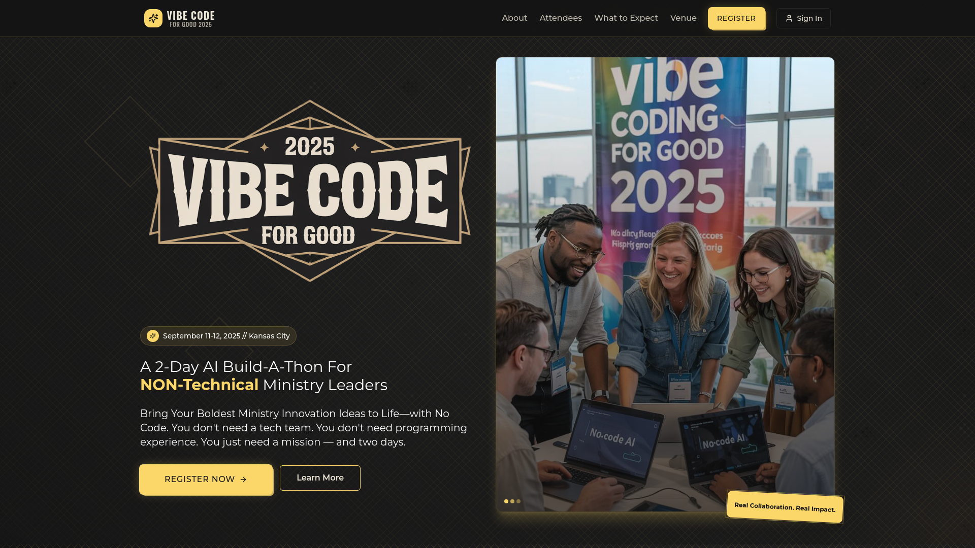 VIBE CODING For Good 2025 cover