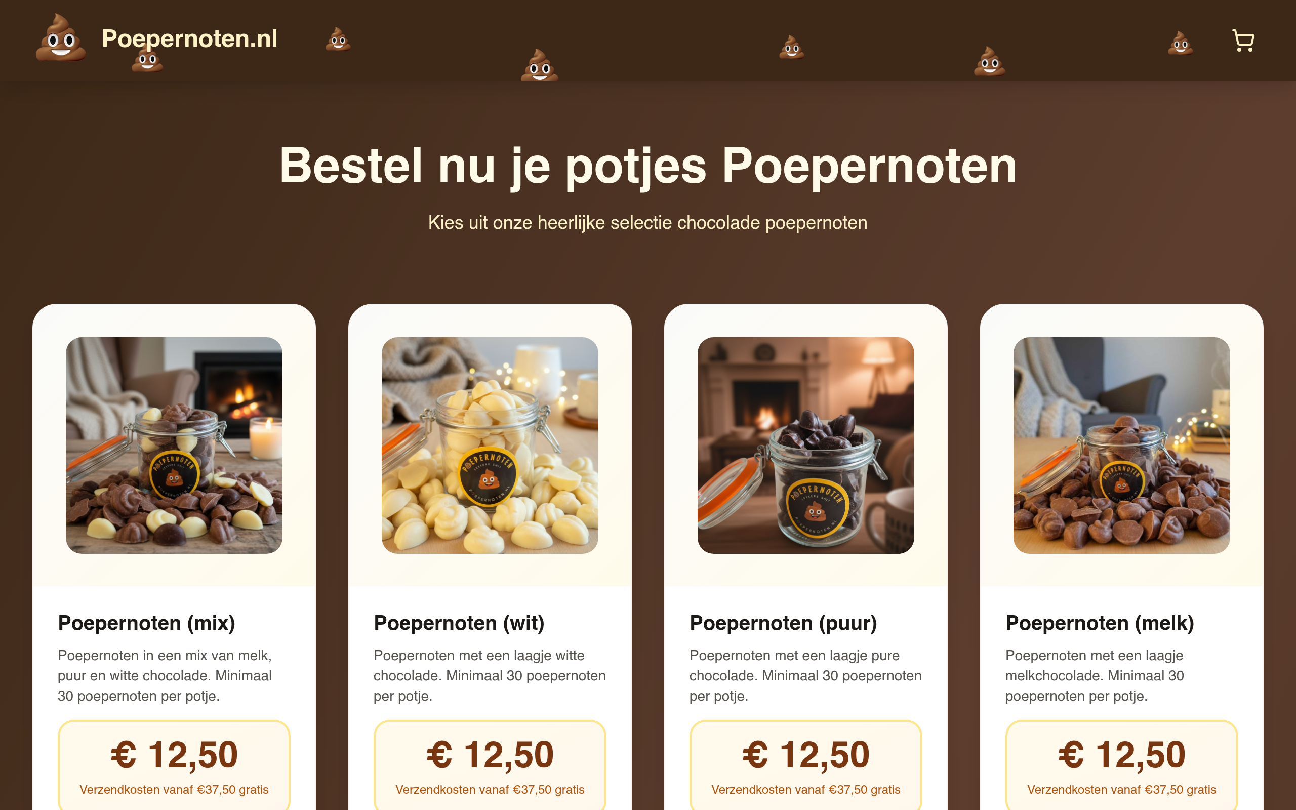Poepernoten Storefront cover