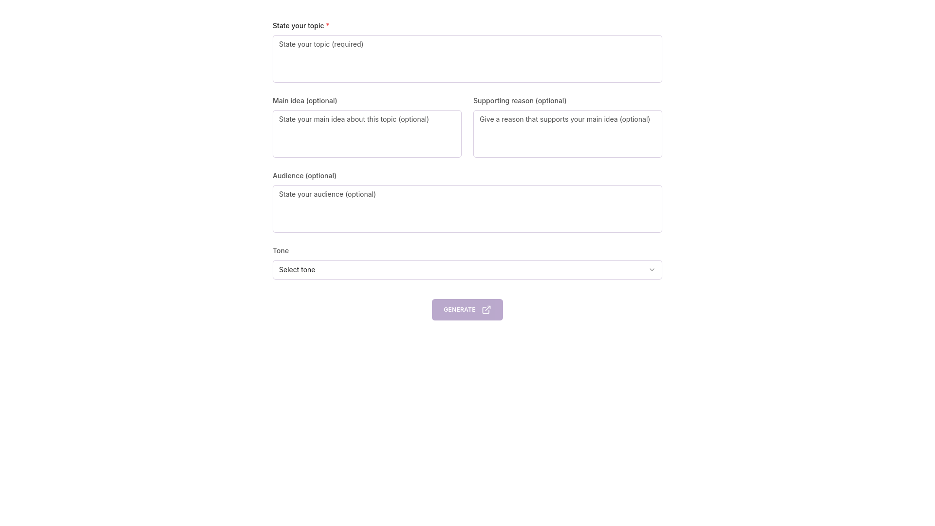 AI Thesis Statement Generator cover