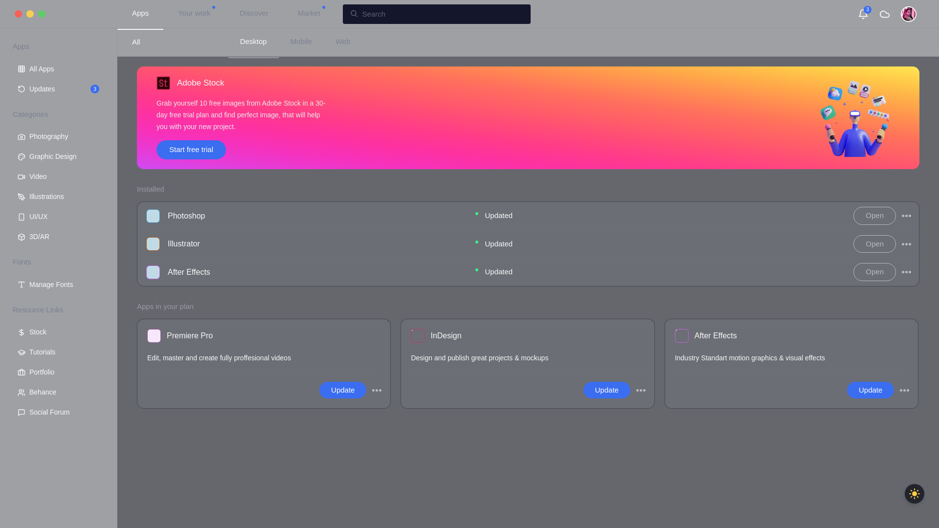 Adobe React Dashboard UI cover