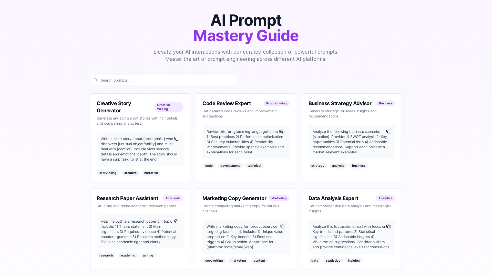 AI Prompt Mastery Guide cover