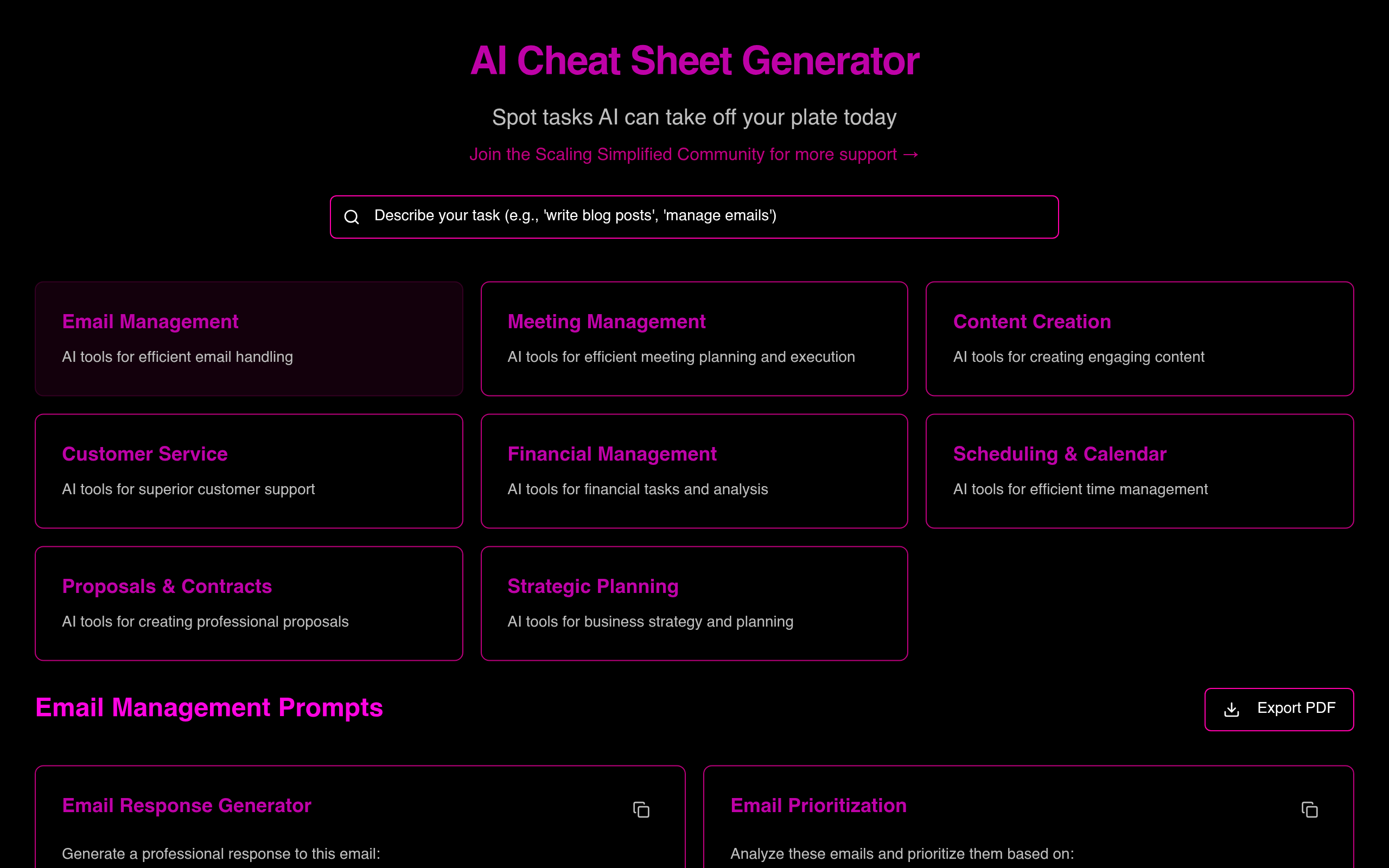 AI Cheat Sheet Navigator cover