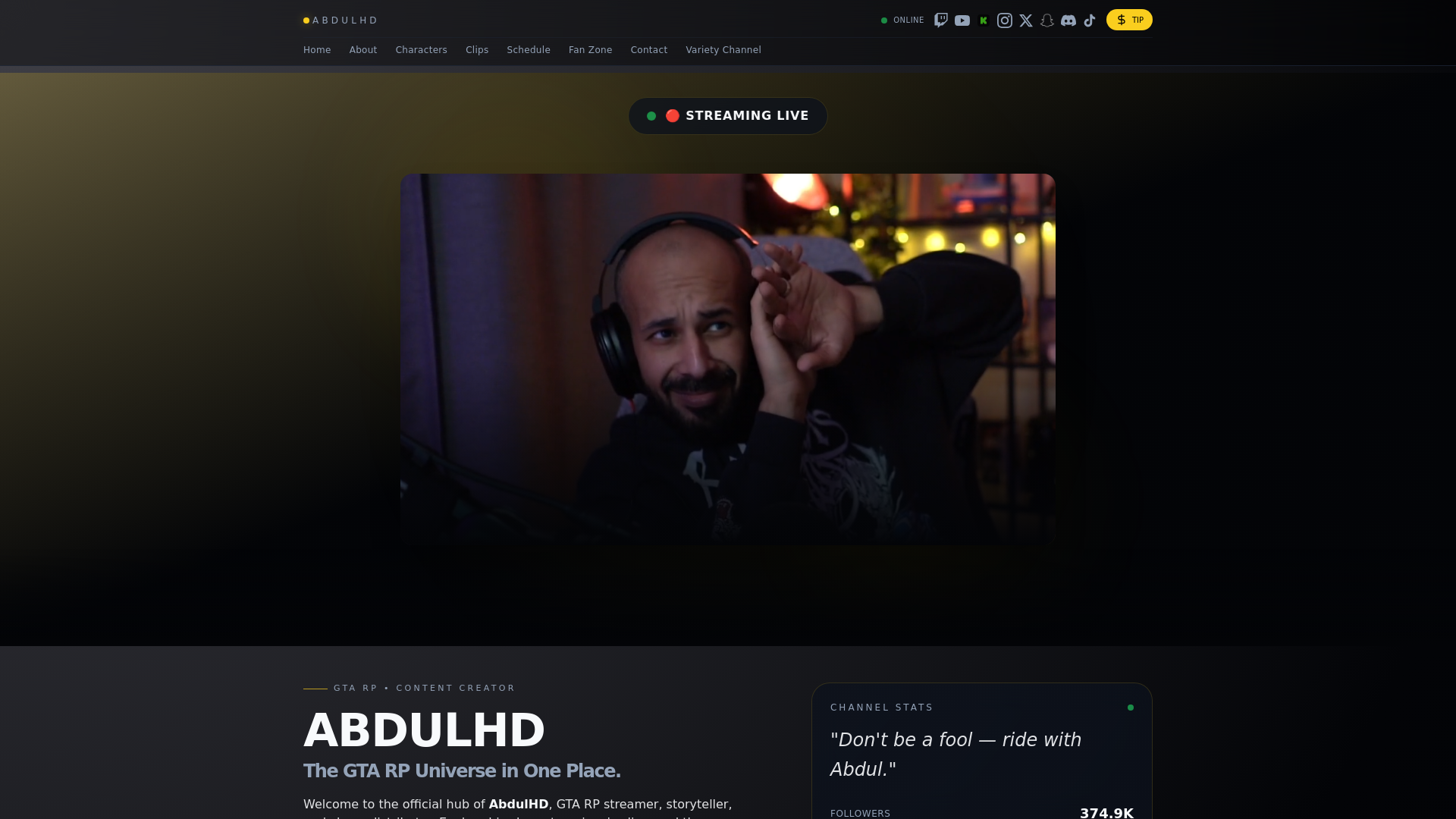AbdulHD Hub cover