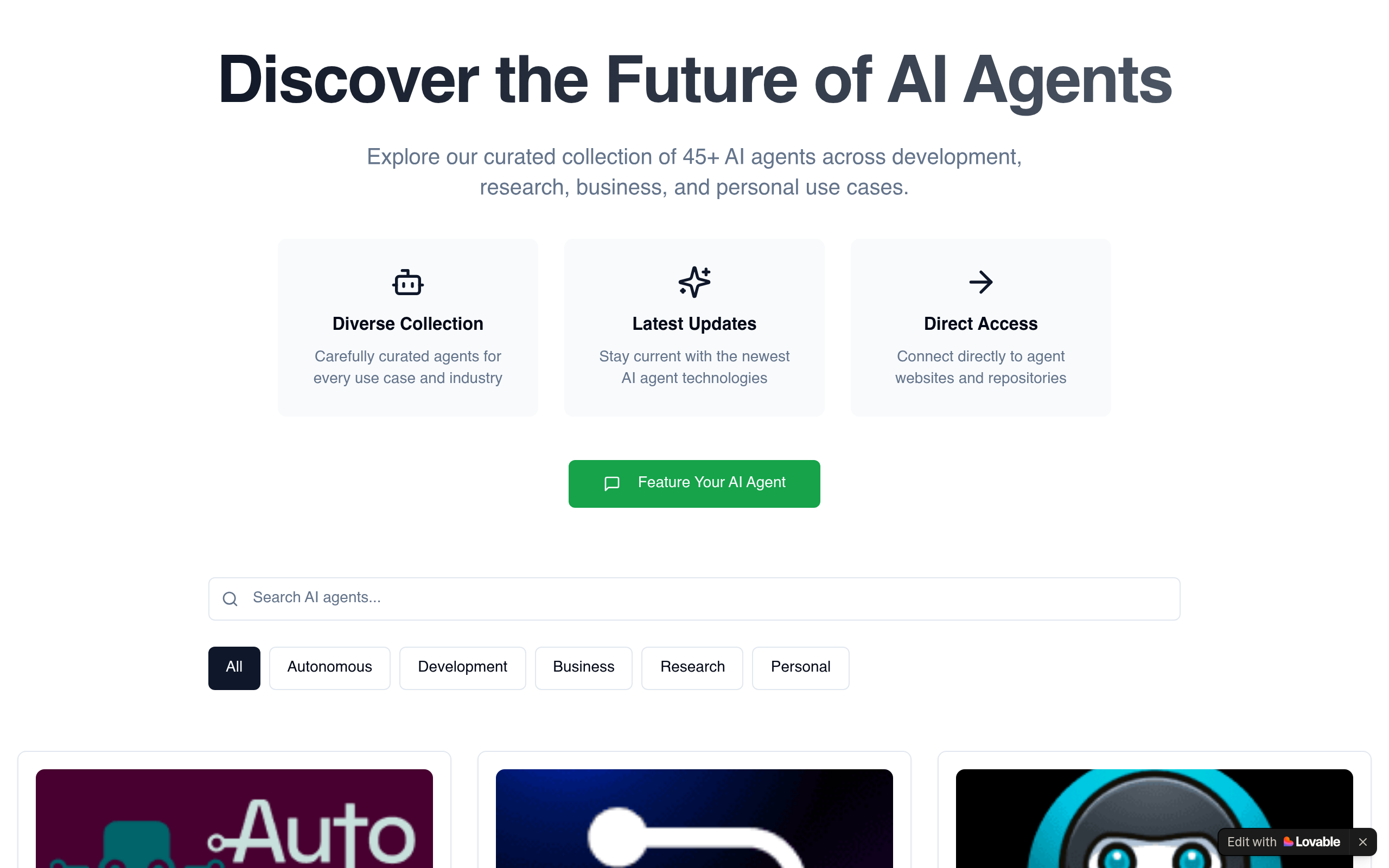 AI Agent Collection cover