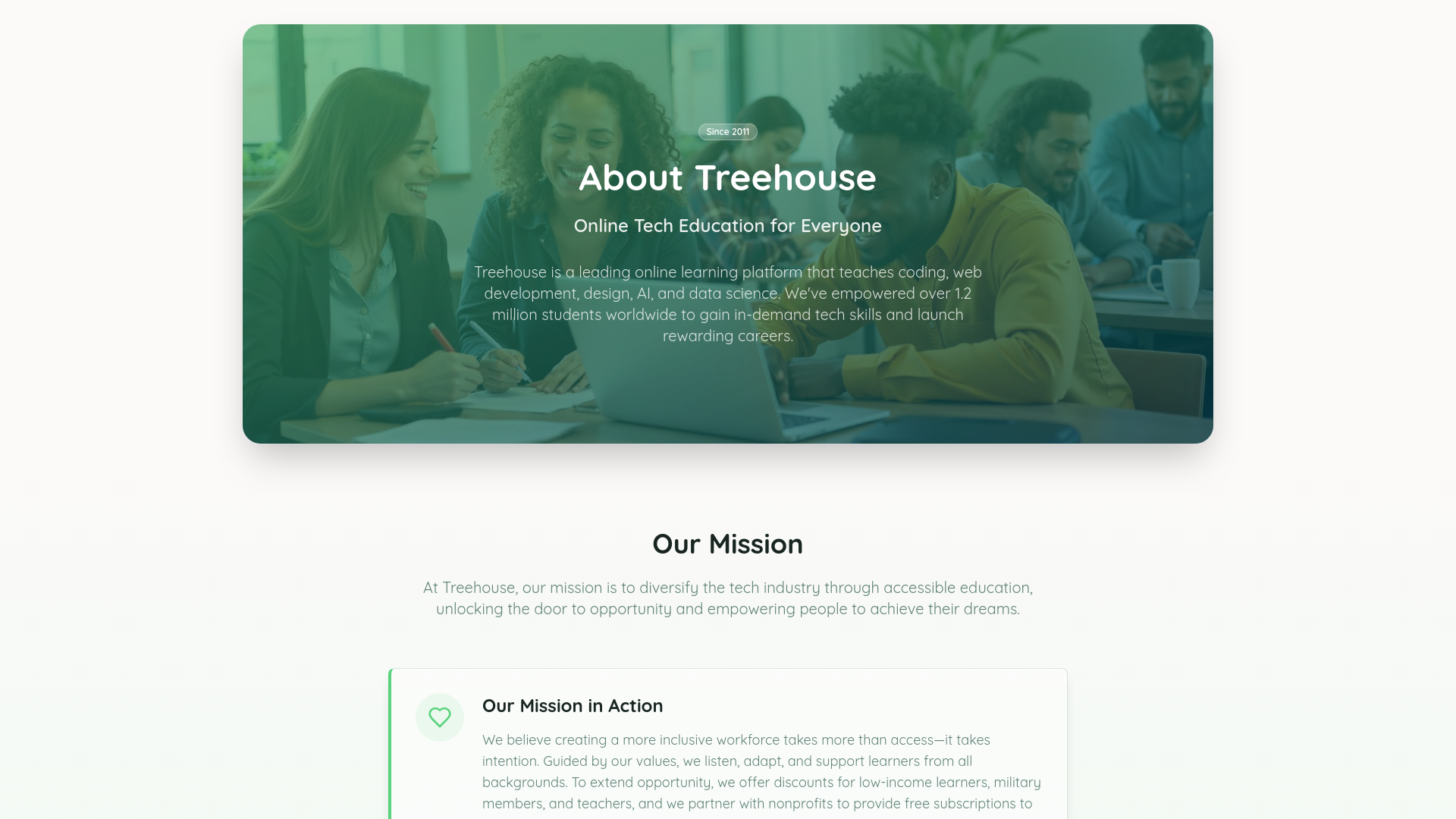 Treehouse cover