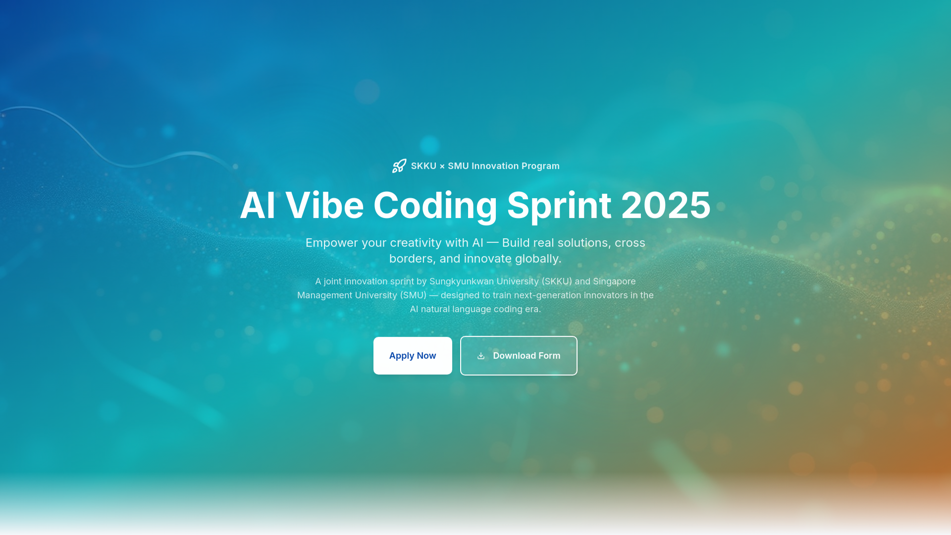 AI Vibe Coding Sprint 2025 cover