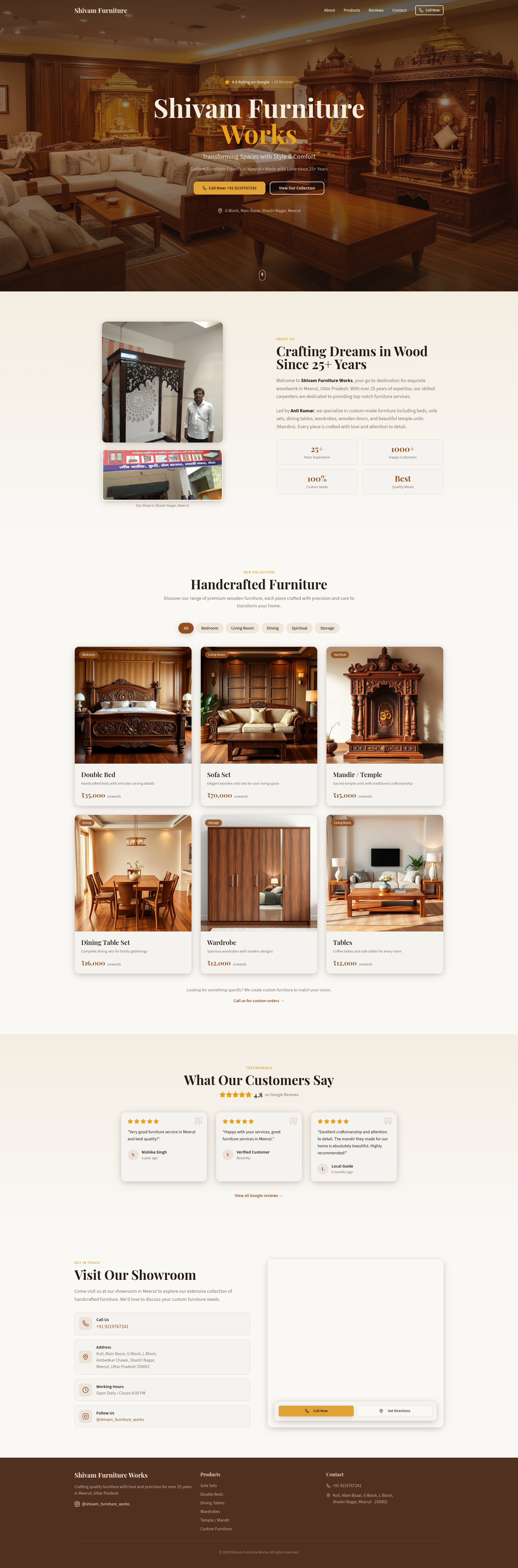 Shivam Furniture Works cover