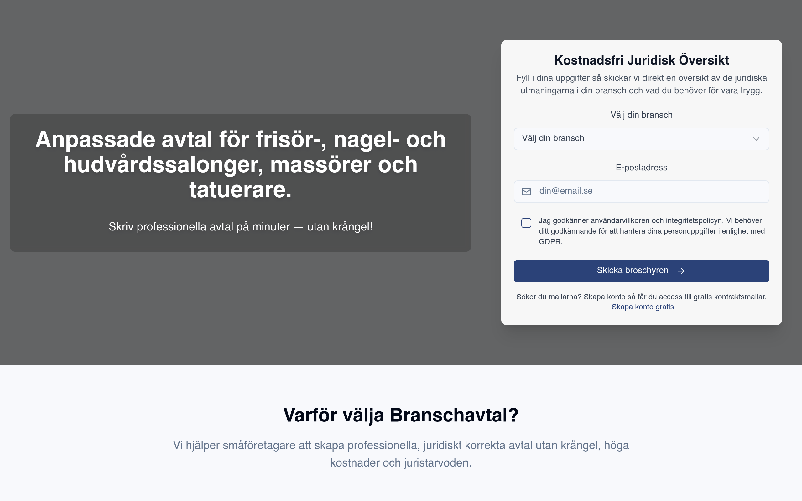Branschavtal cover