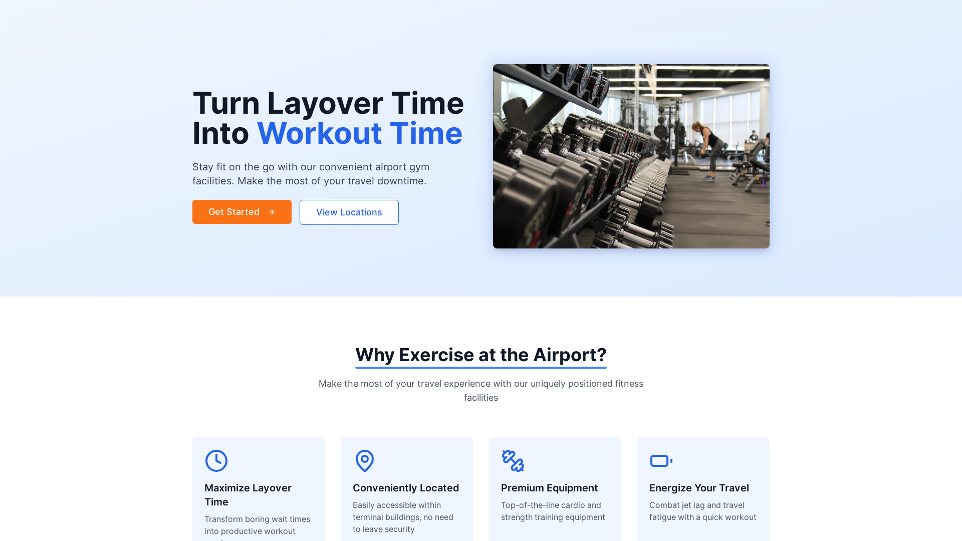 Airport Gym Glowup cover