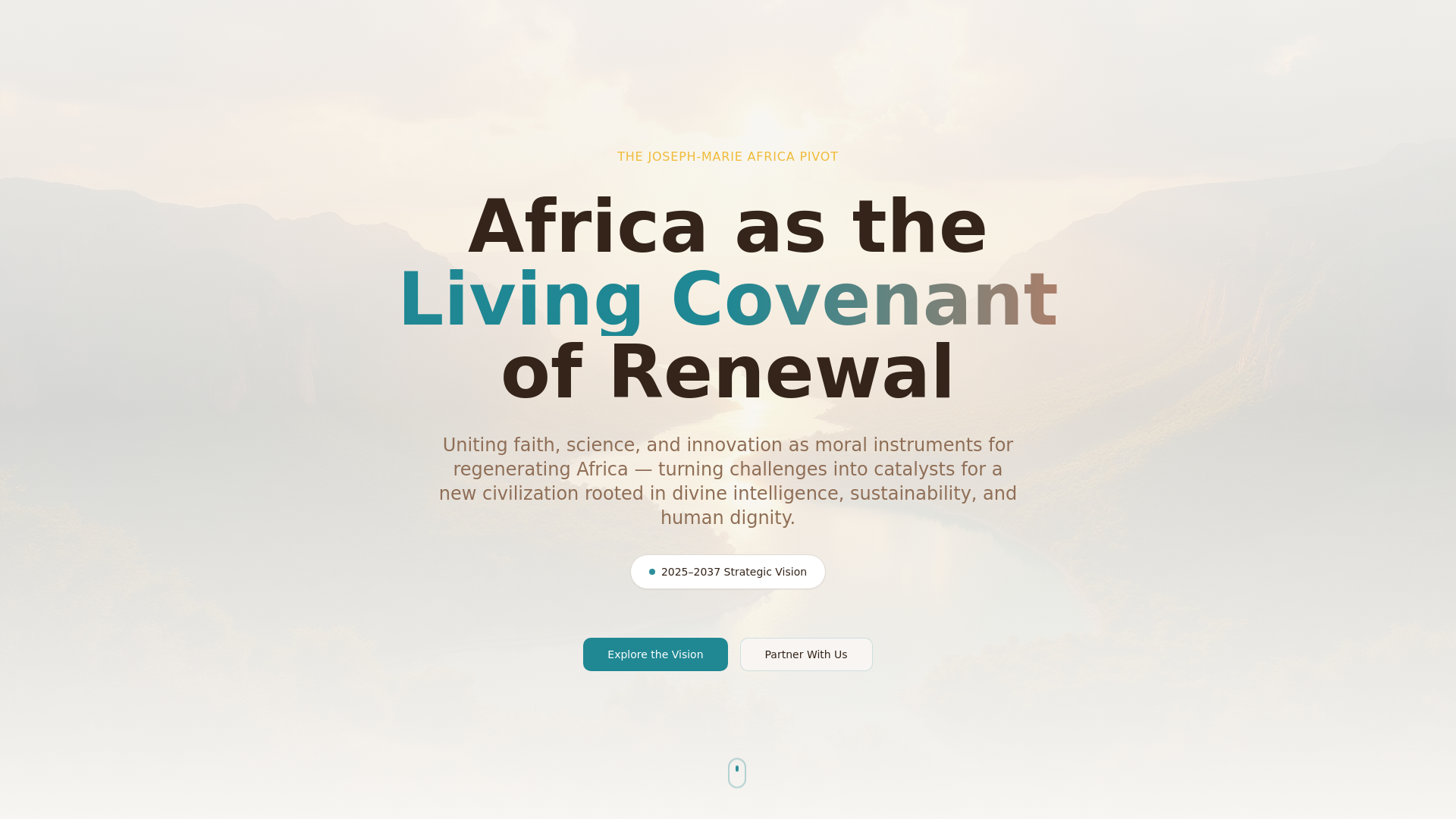 Joseph-Marie Africa Pivot cover