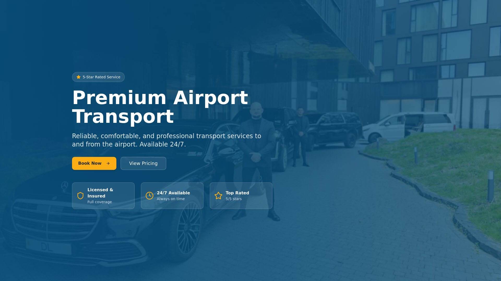 Premium Airport Transport cover