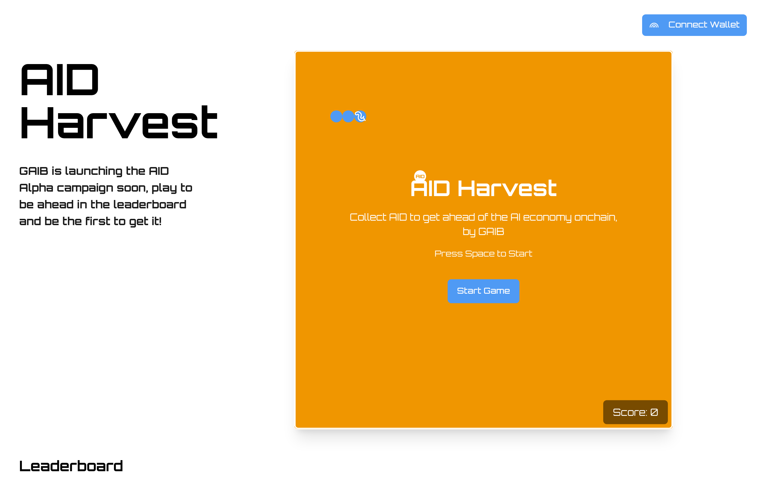 GAIB AID Alpha Harvest cover
