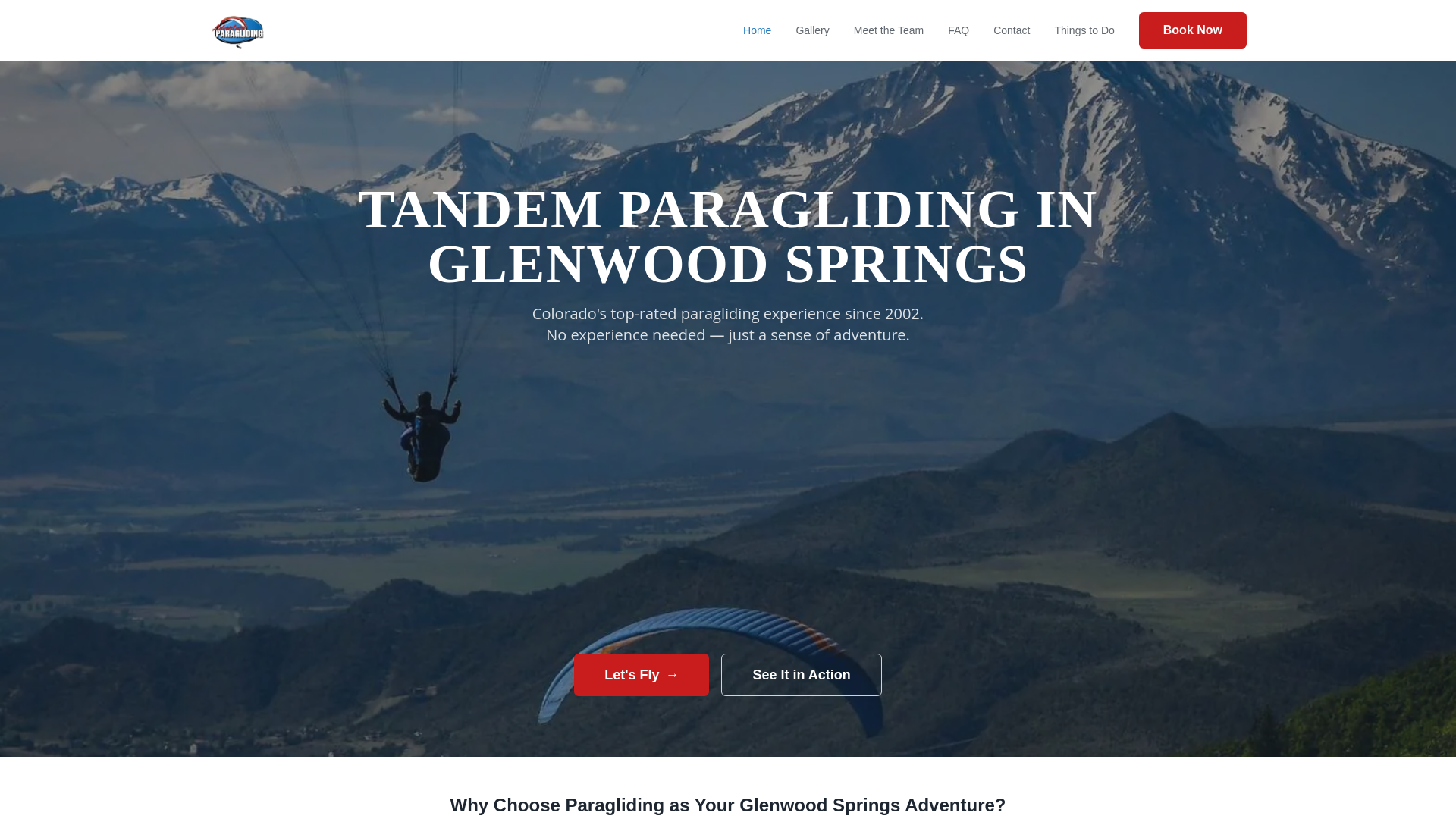 Adventure Paragliding cover