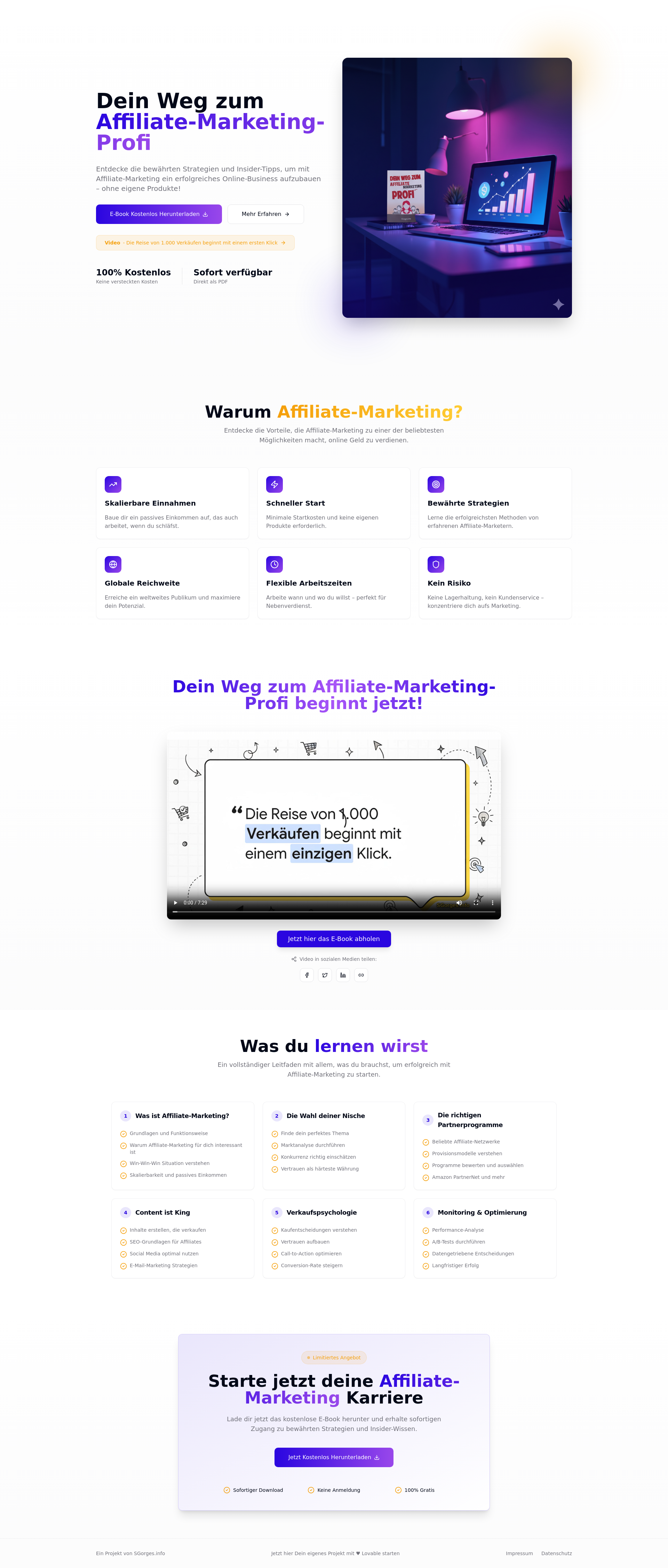 Affiliate Marketing Profi cover