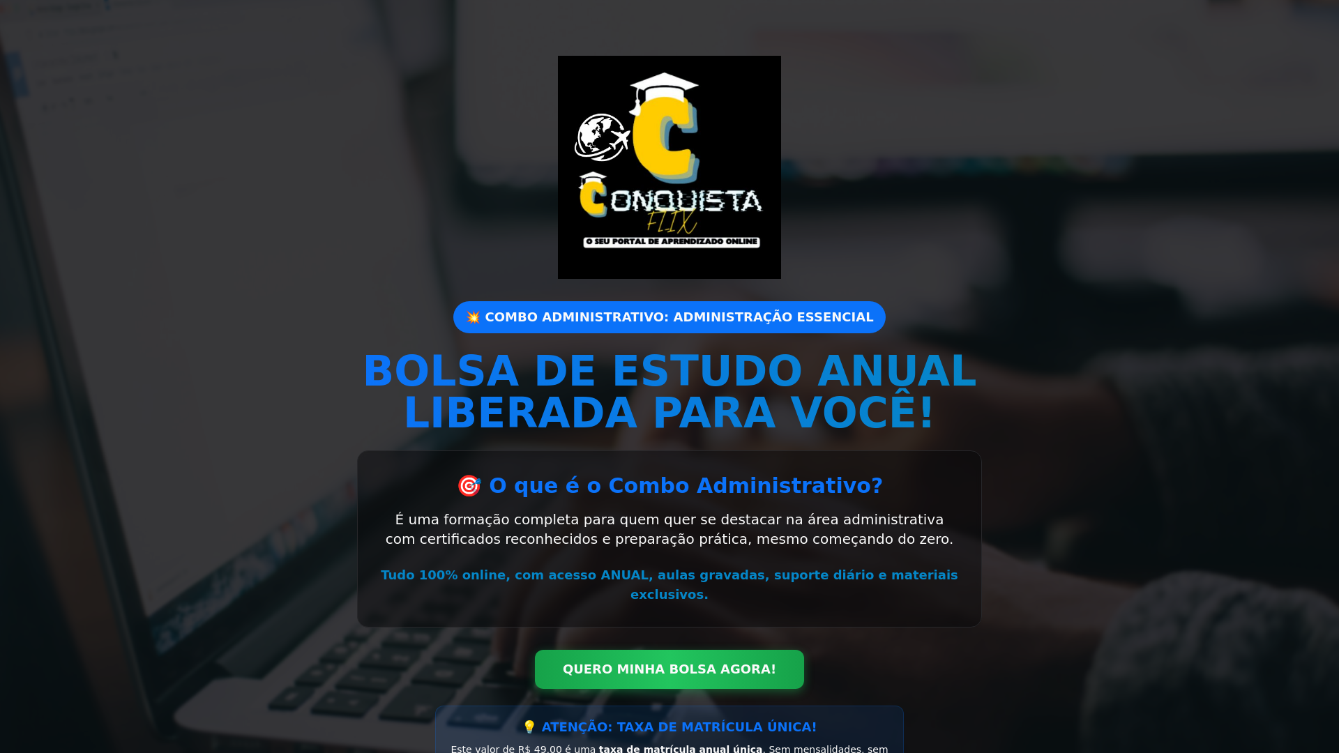 Conquista Plus Admin cover