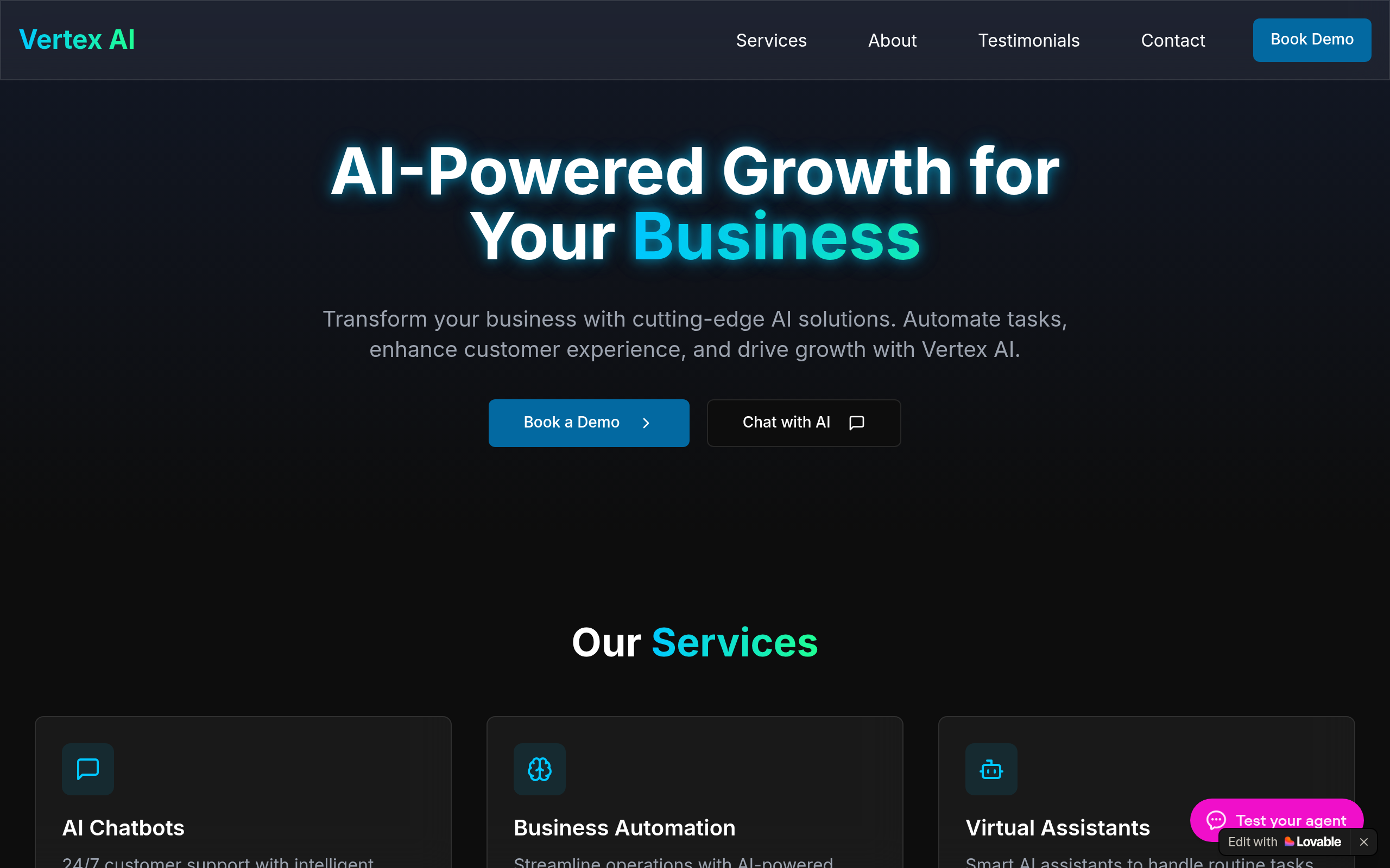 AI-Powered Vertex cover