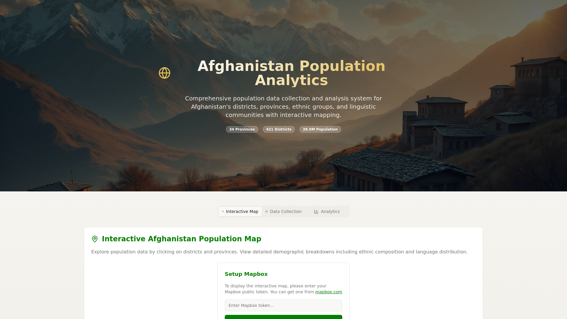 Afghan Pulse Map cover