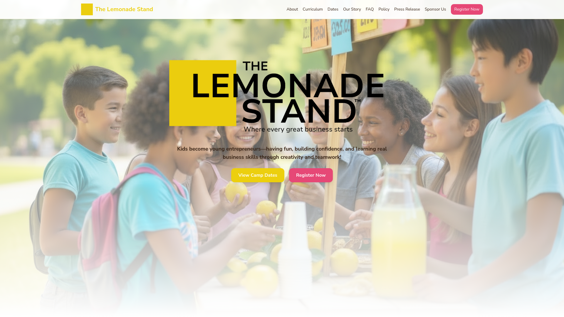 The Lemonade Stand cover