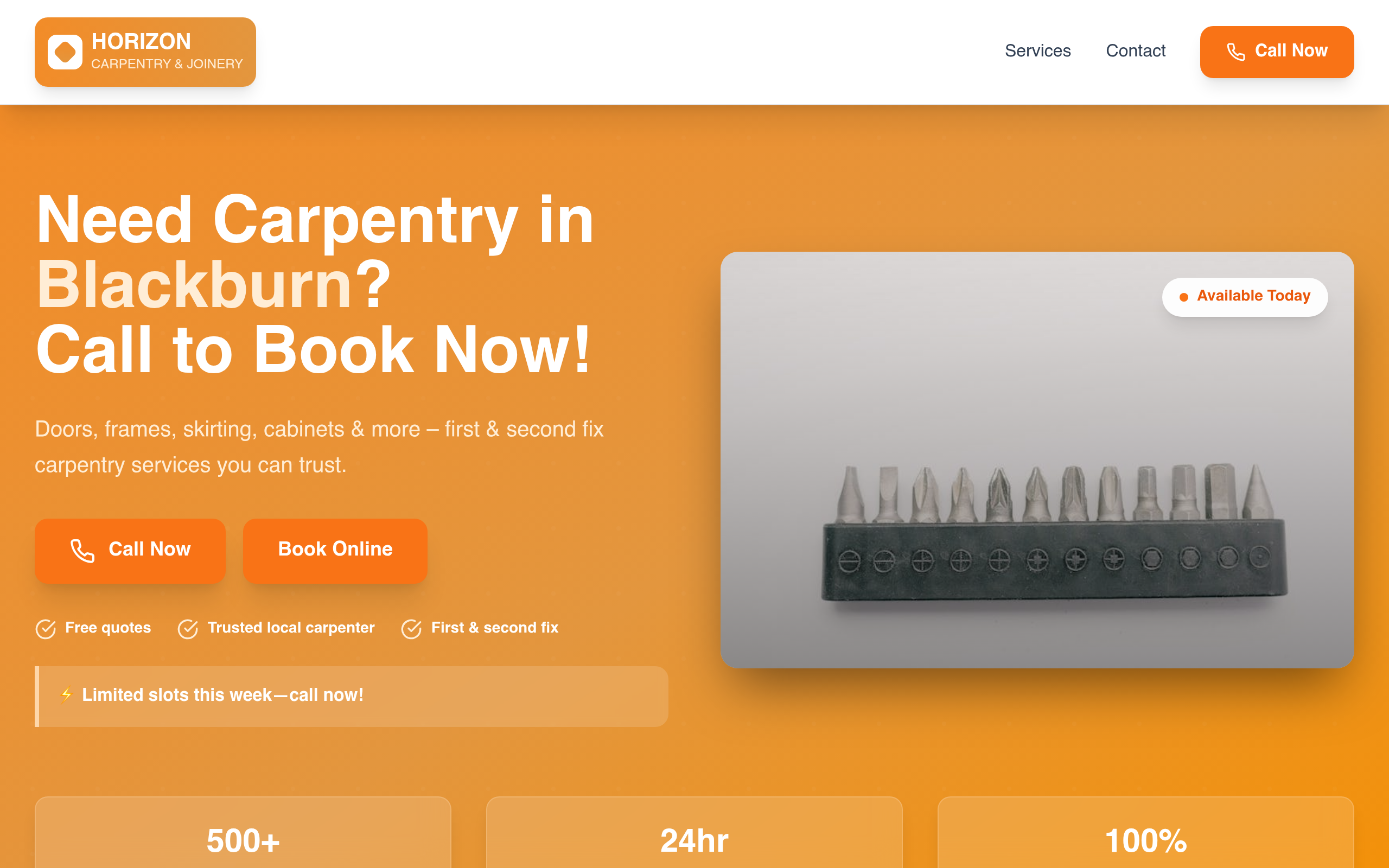 Horizon Carpentry & Joinery cover