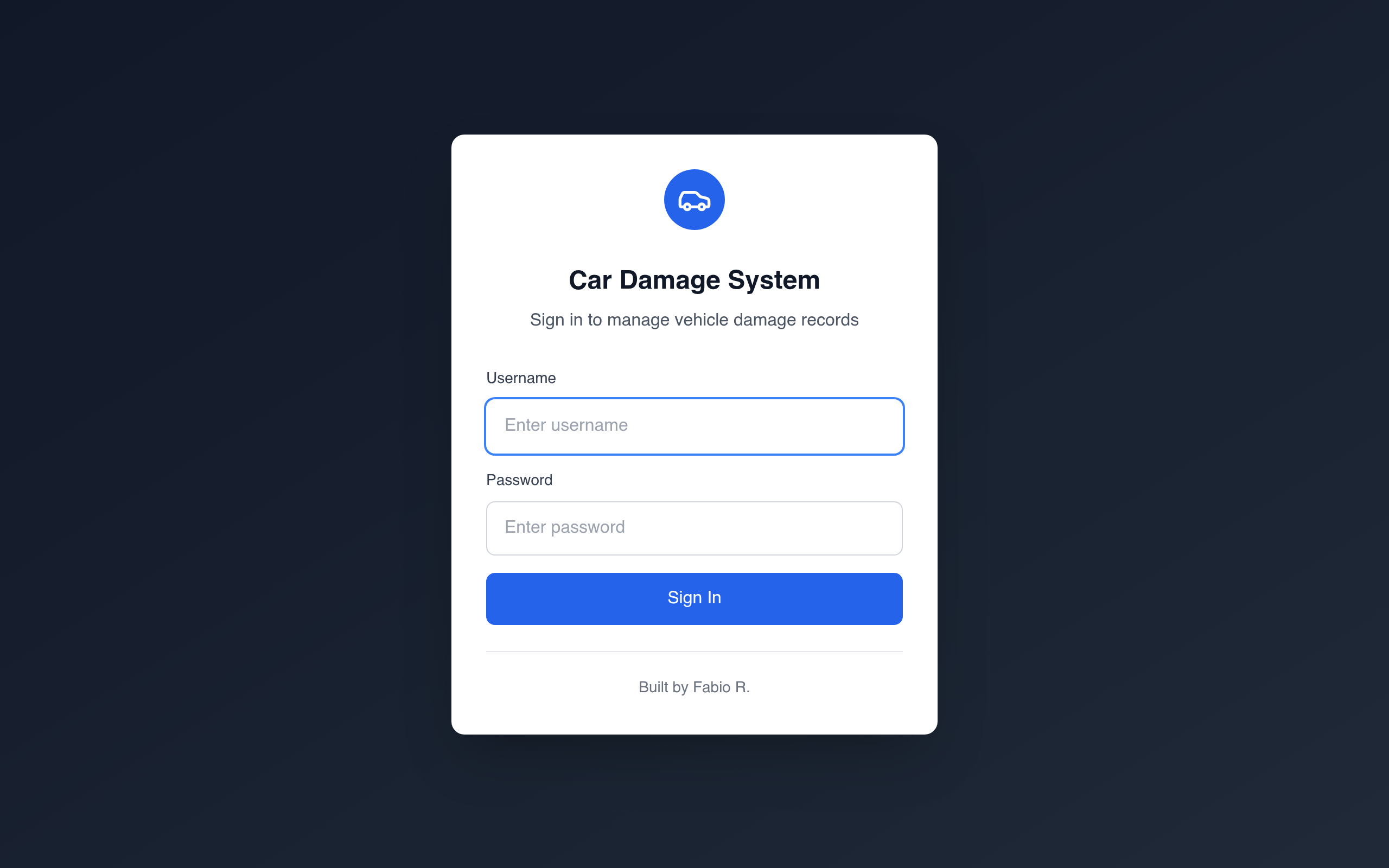 Sixt Car Damage Tracker cover