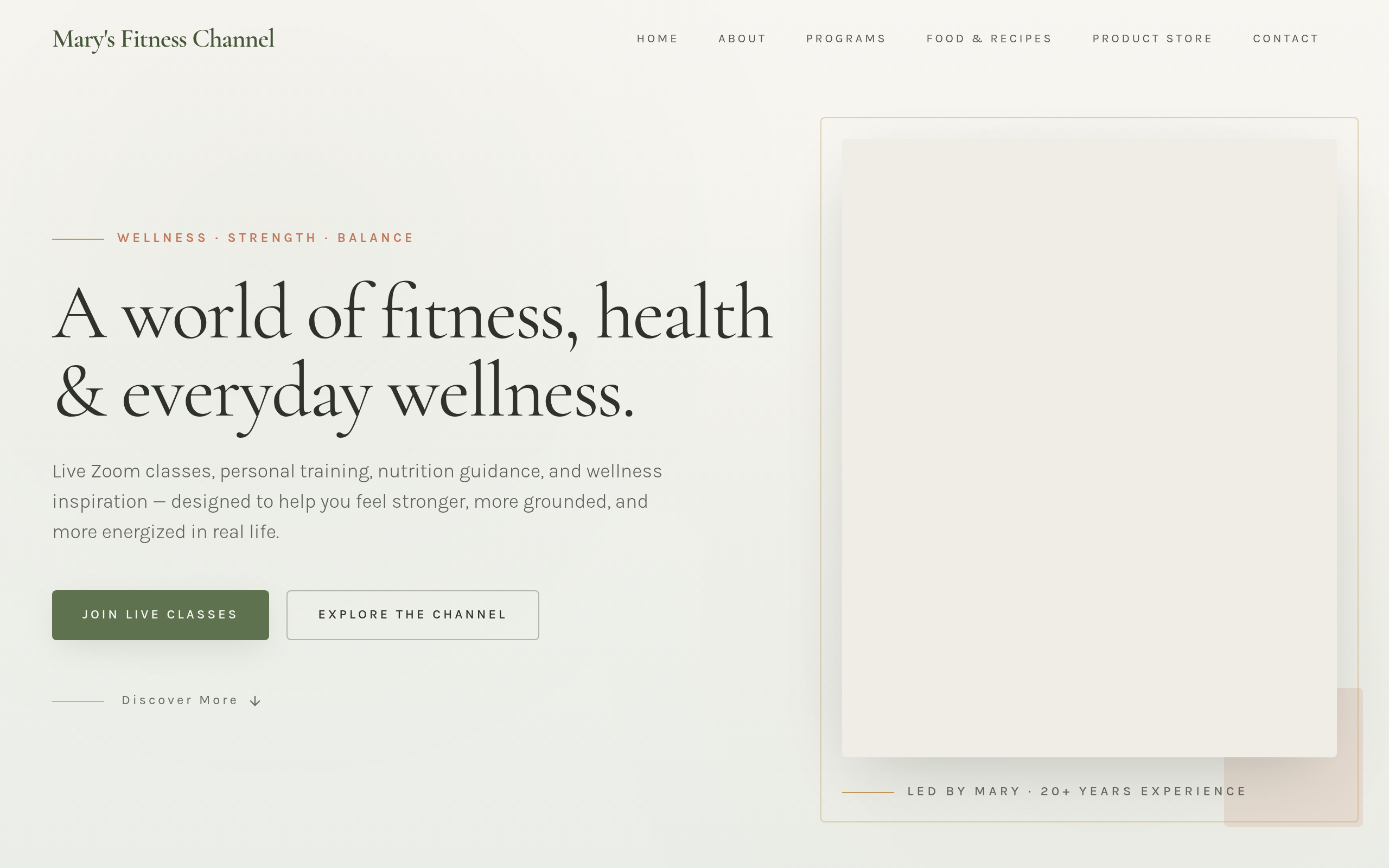 Mary Wellness cover