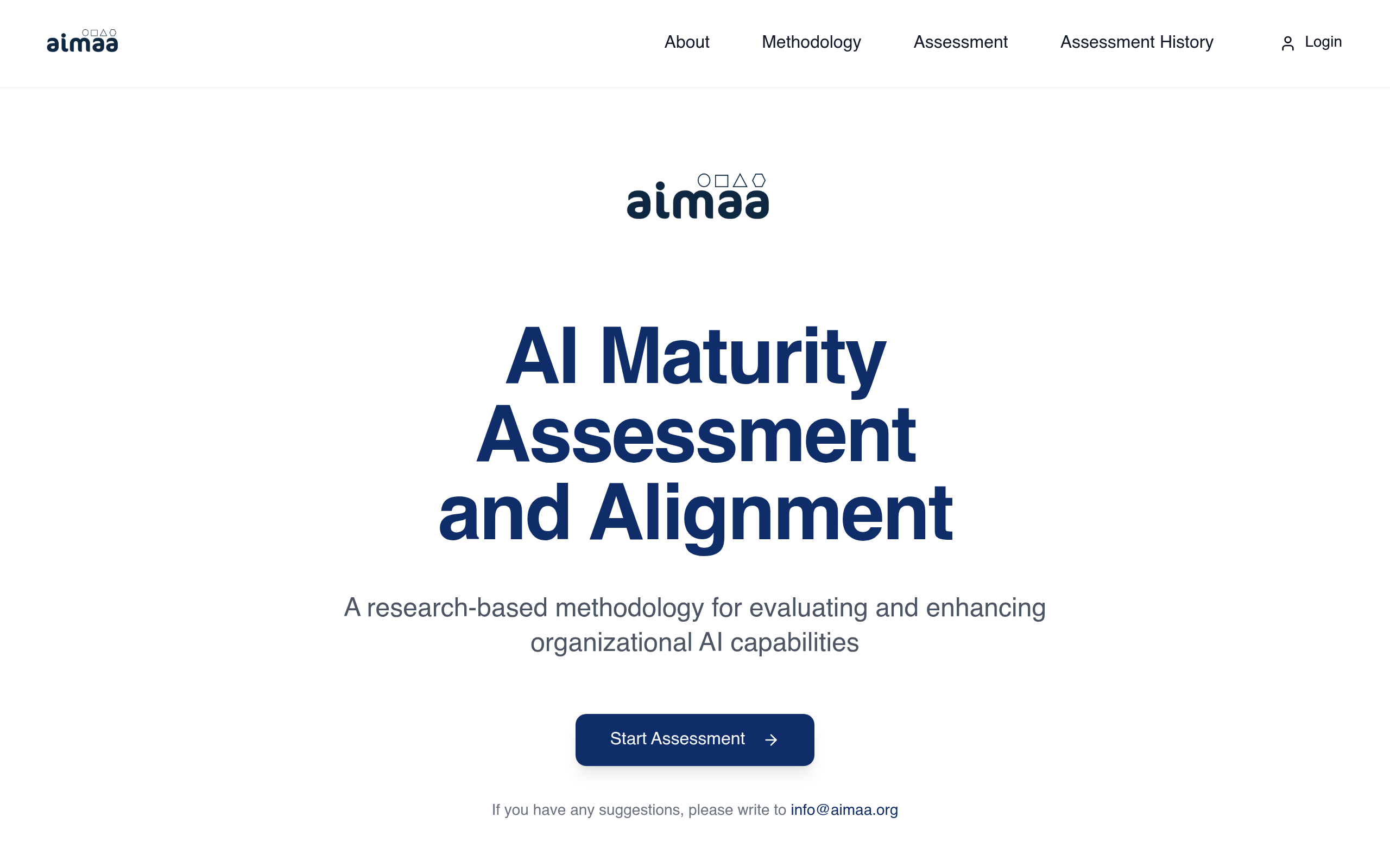 AIMAA (AI Maturity Assessment) cover