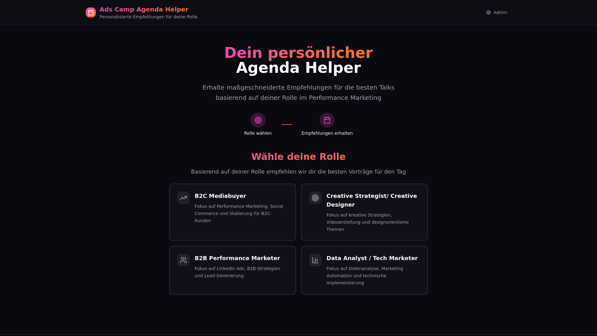 Ads Camp Agenda Helper cover