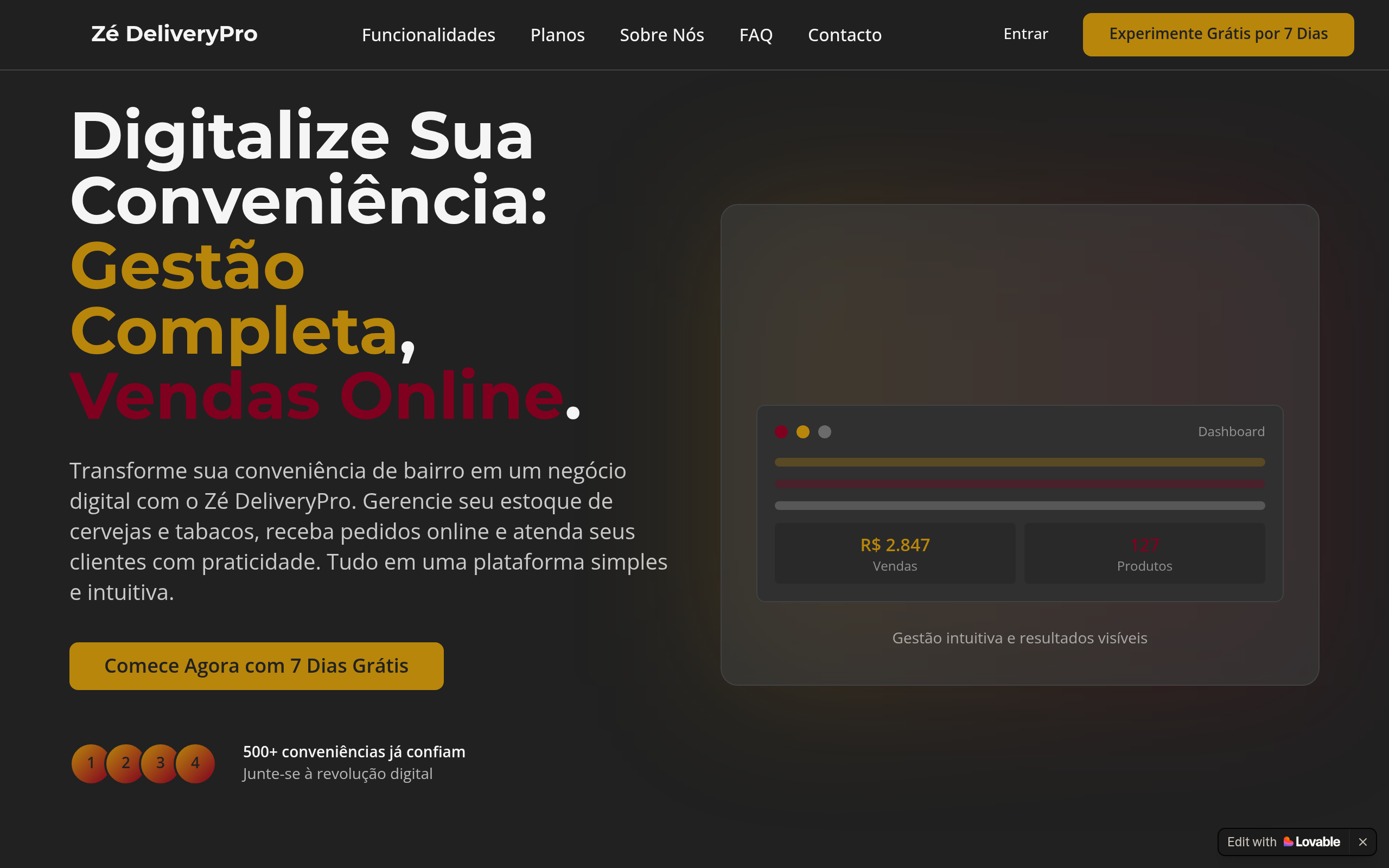 Zé DeliveryPro cover