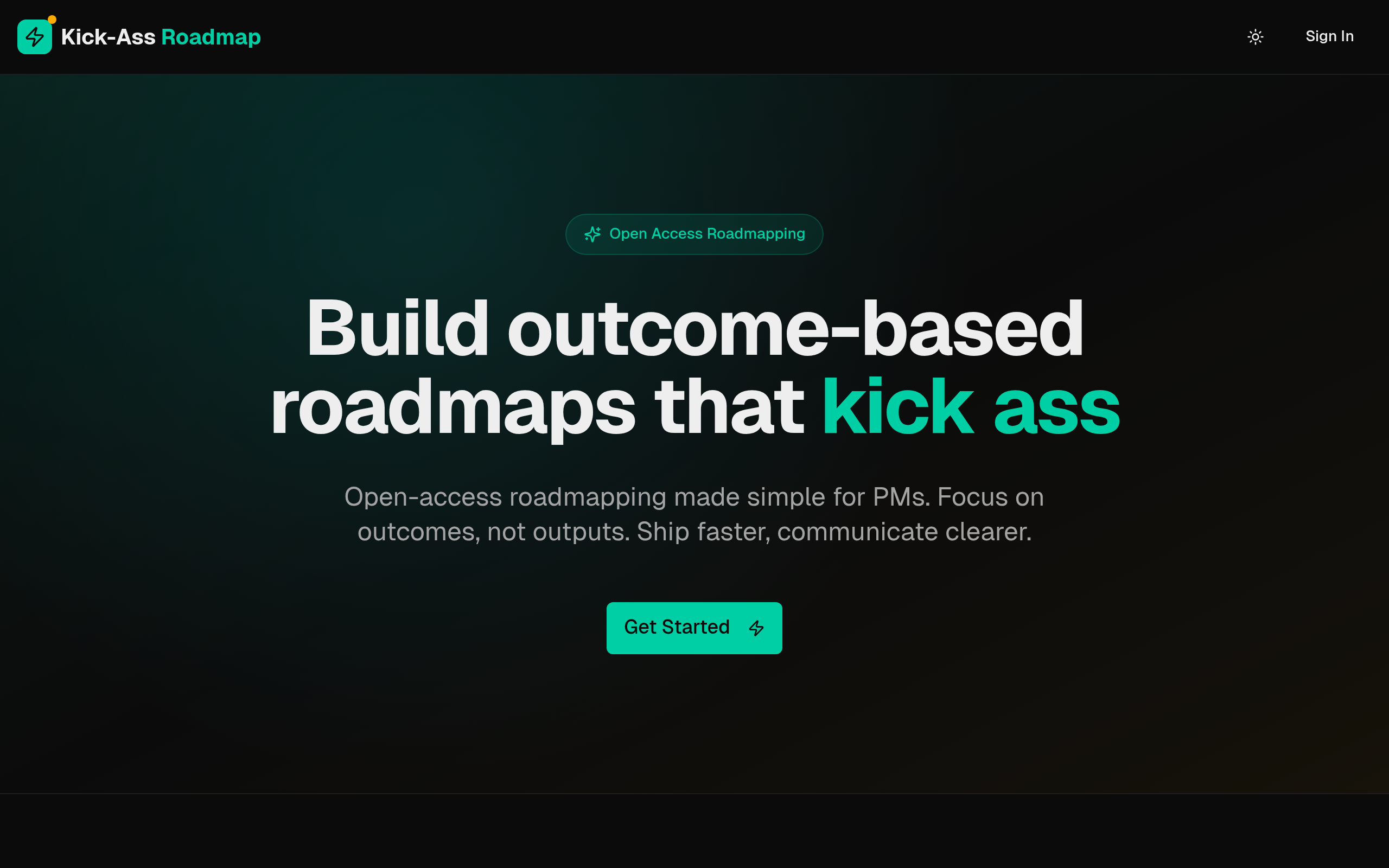 Kick-Ass Roadmap cover