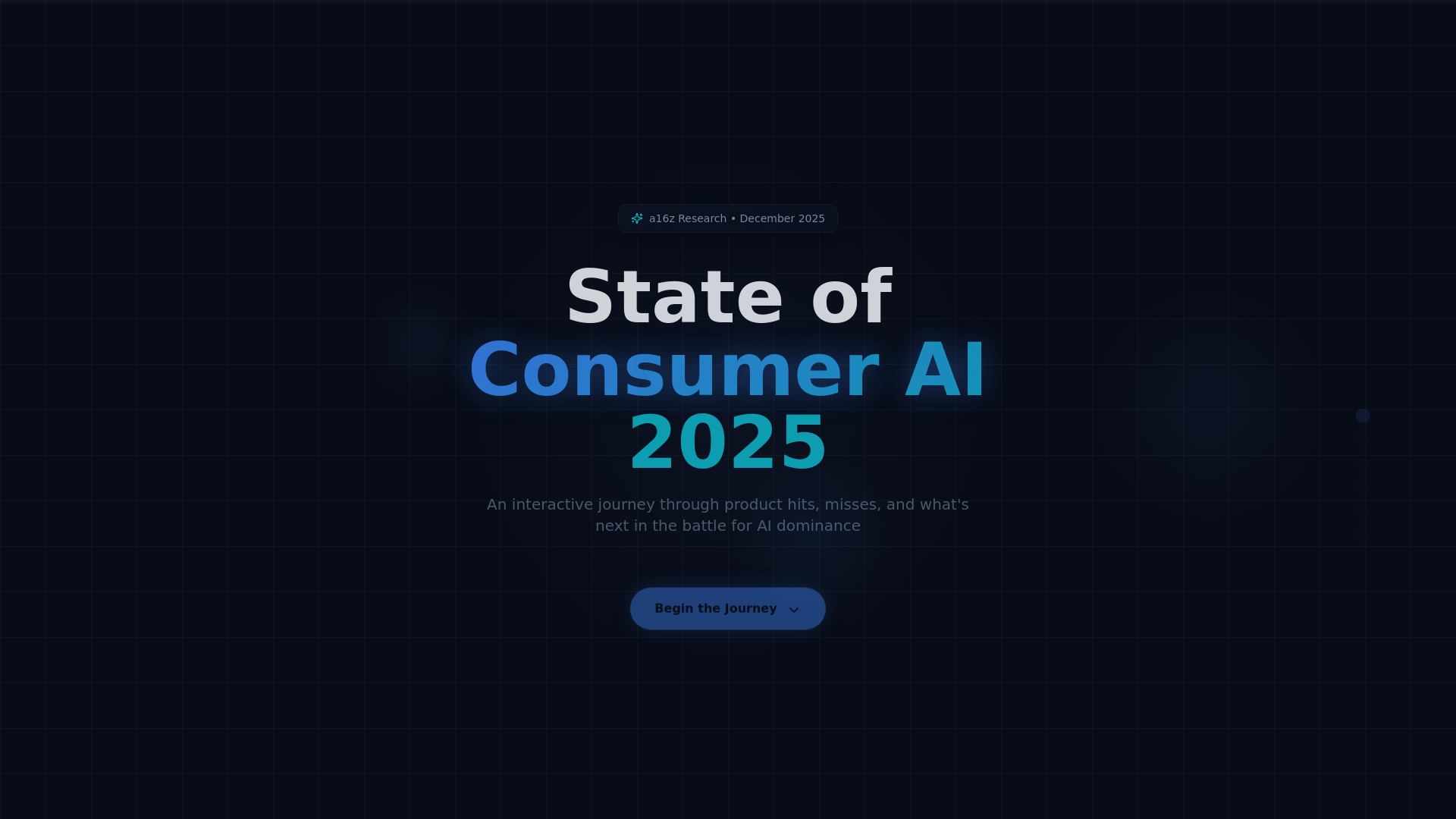 State of Consumer AI 2025 cover