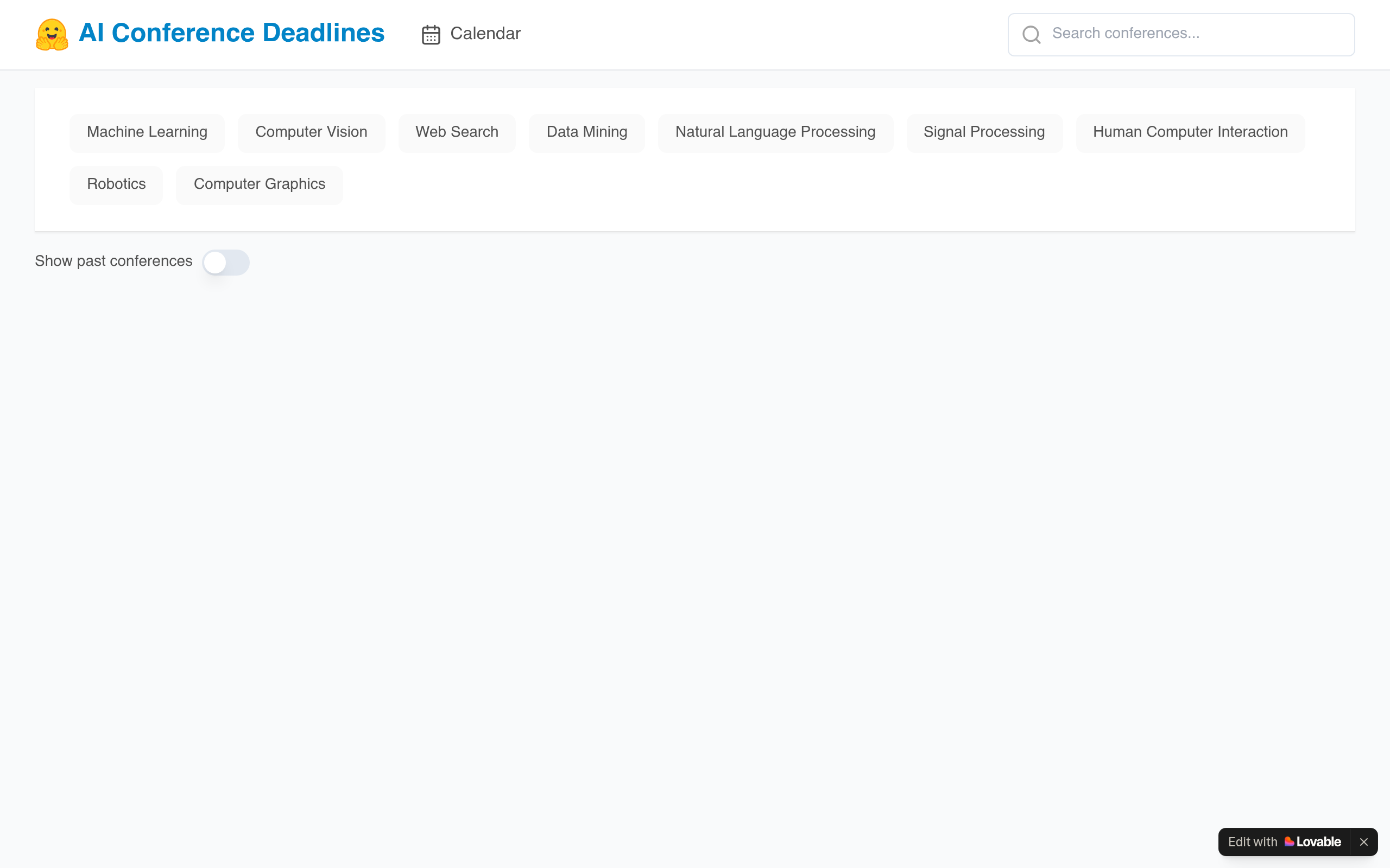 AI Deadlines Hub cover