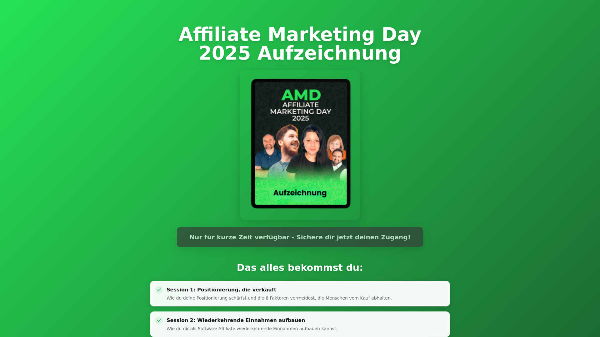 Affiliate Marketing Day 2025 cover