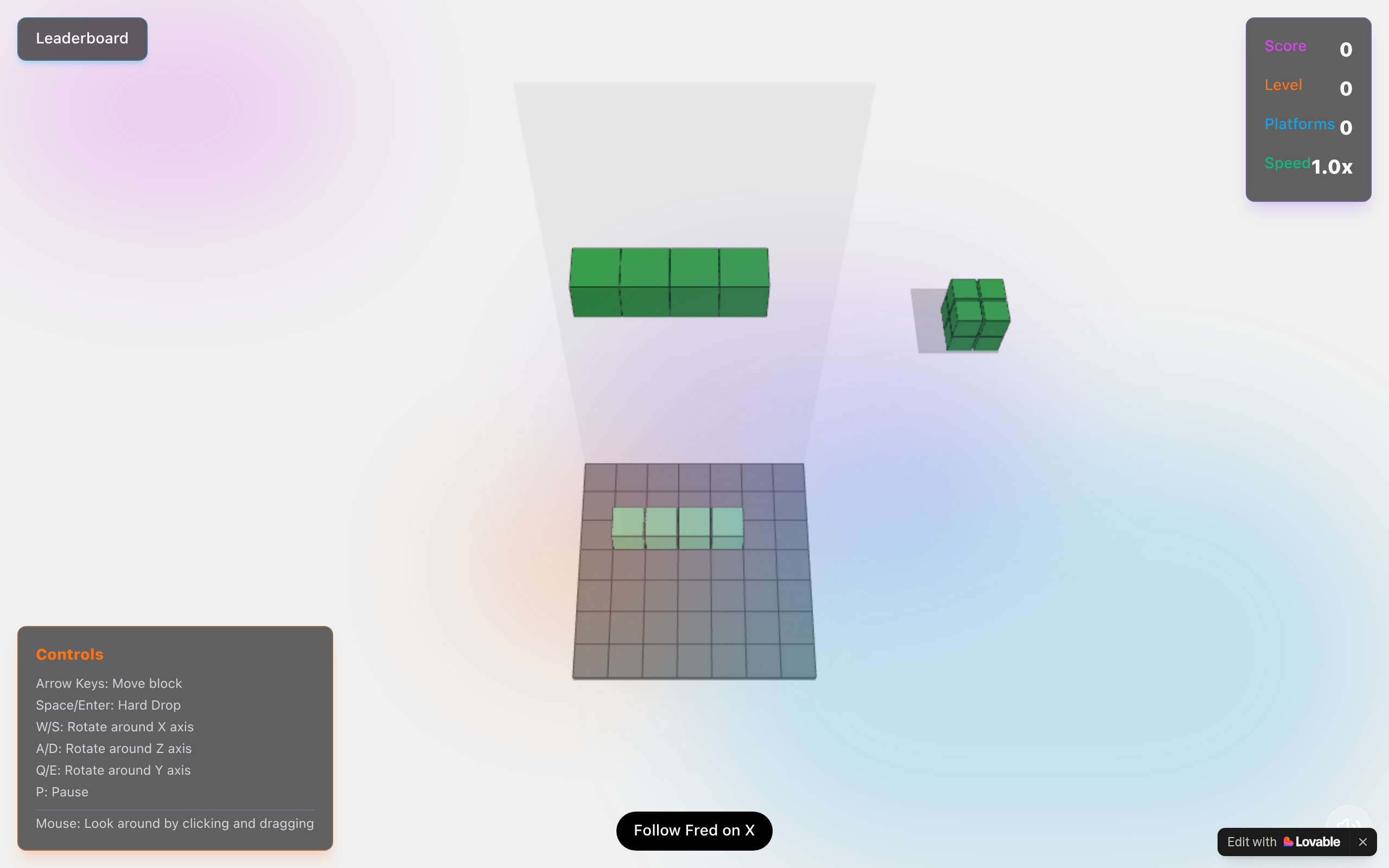 3D Tetris Platforms cover