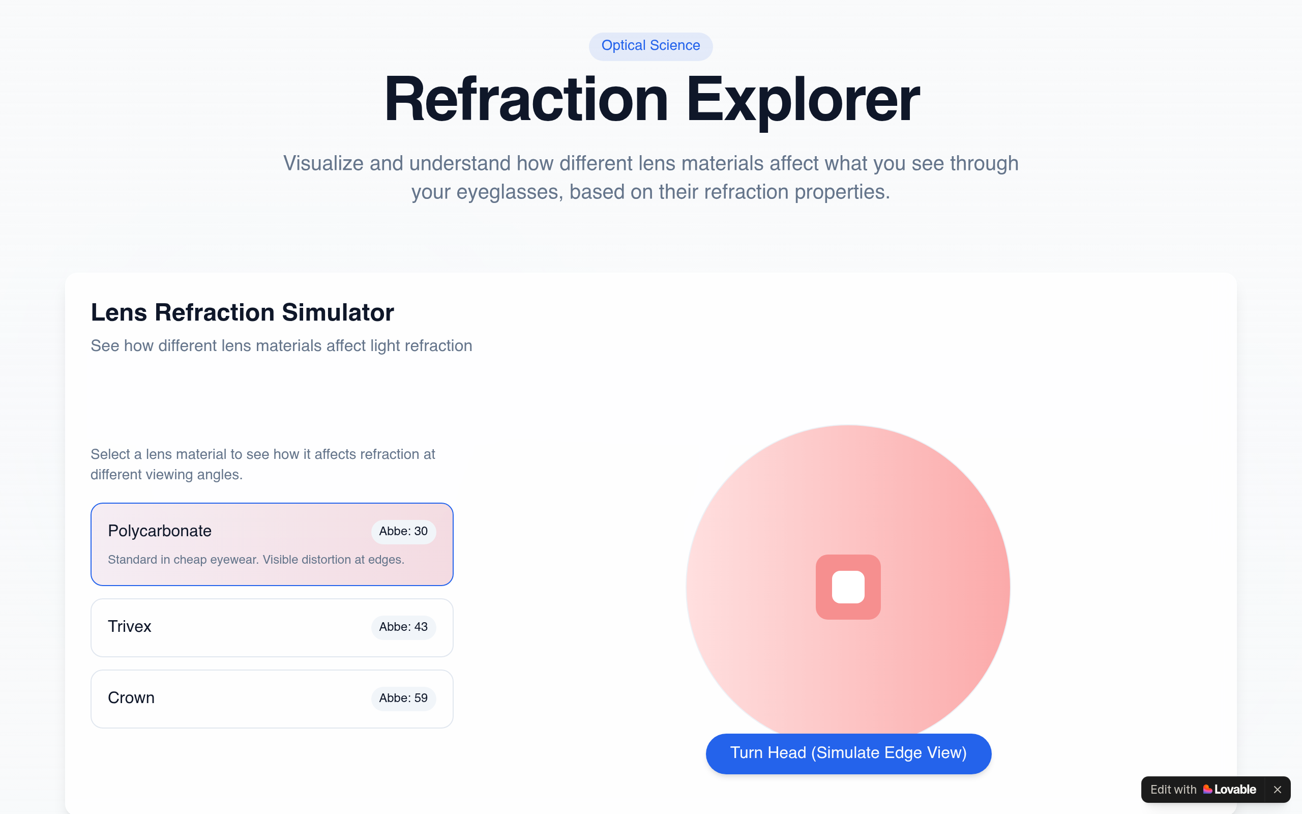 Refraction Explorer cover