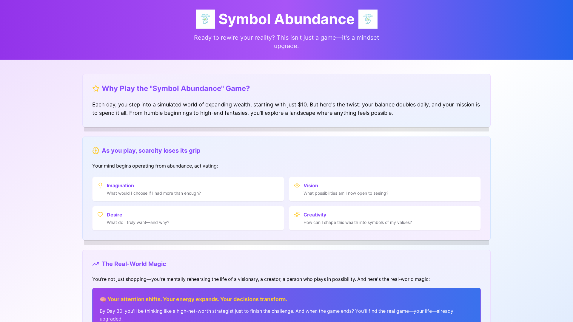 Symbol Abundance cover