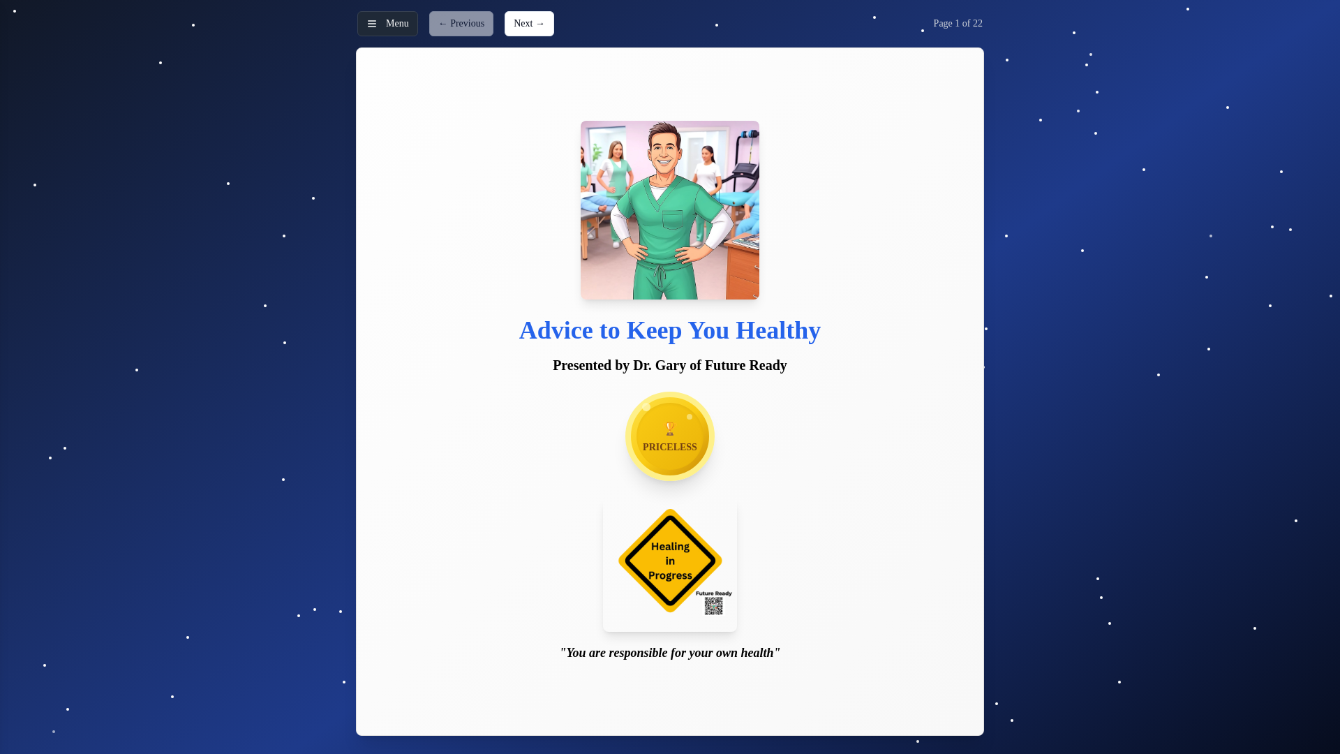 Flip Learn Health cover